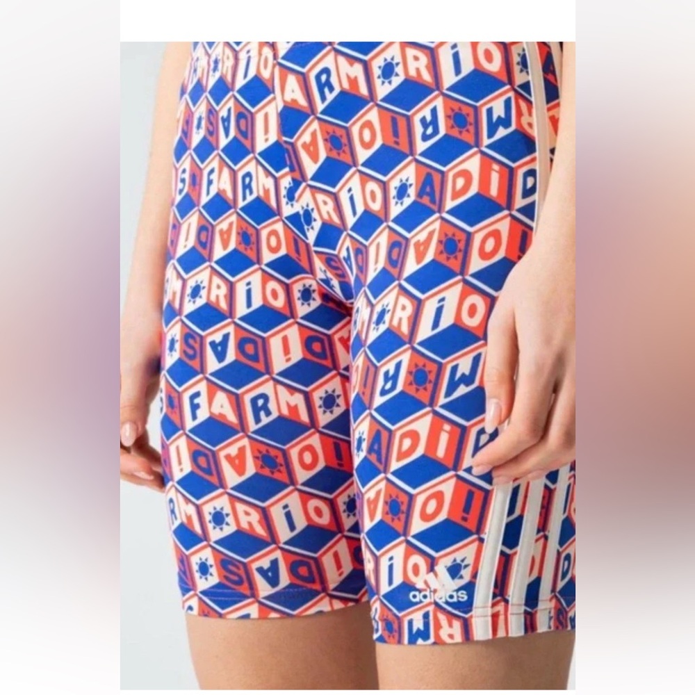 Adidas X Farm Rio Bike Shorts size 3X Inseam